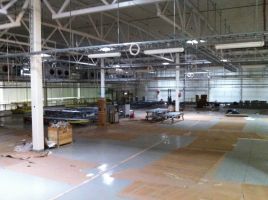 Starten på kablingen hos Tine Meierier i Oslo 2011. Jobben tokk ca 1 år. Med cat 6 og Fiber i alle retninger.