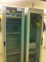 Fiber skapet til Interfrukt SA på Langhus.